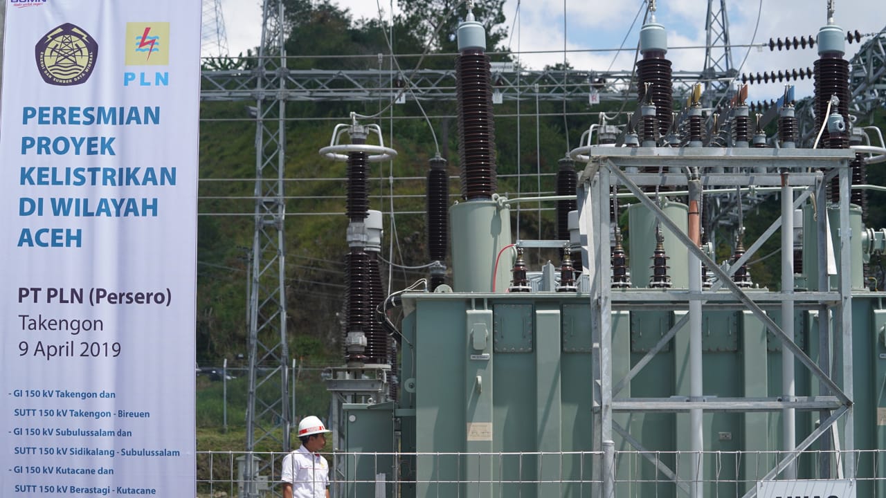 3 GI dan SUTT di Aceh Beroperasi, PLN Hemat Rp 265,5 Miliar