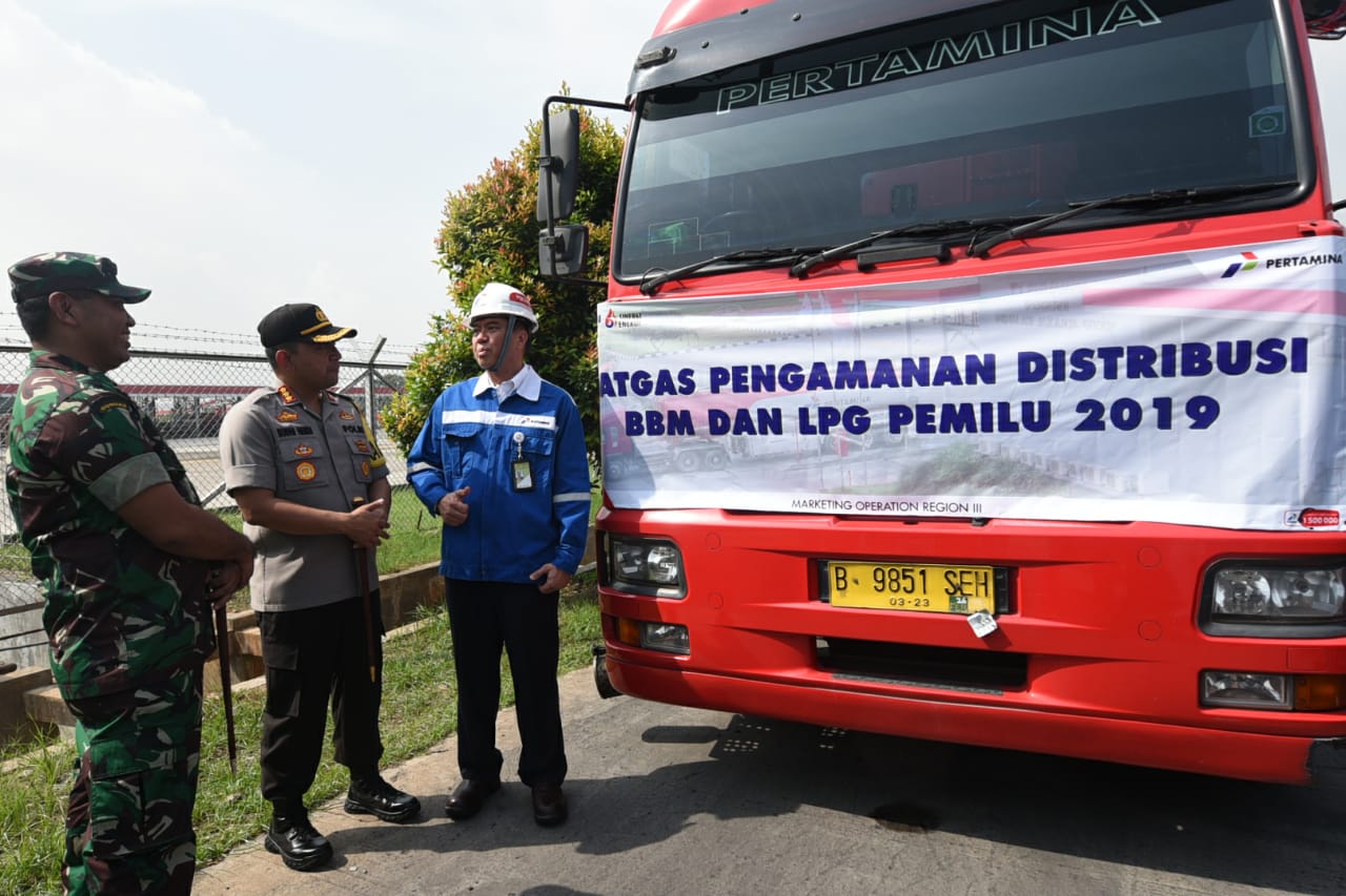Jelang Pemilu, Pertamina Gelar Apel Siaga Serentak