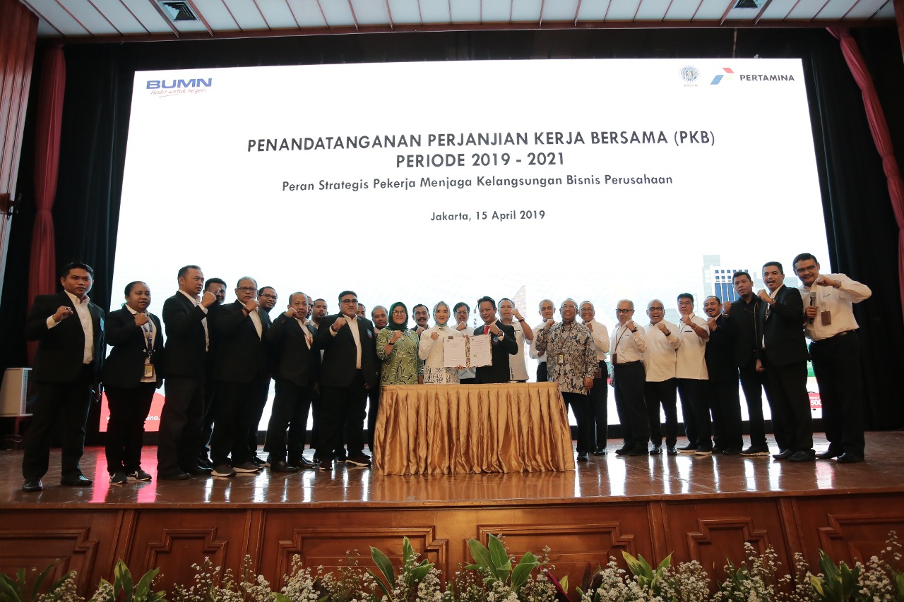 Sepakati PKB Bukti Hubungan Pertamina & Serikat Pekerja Harmonis