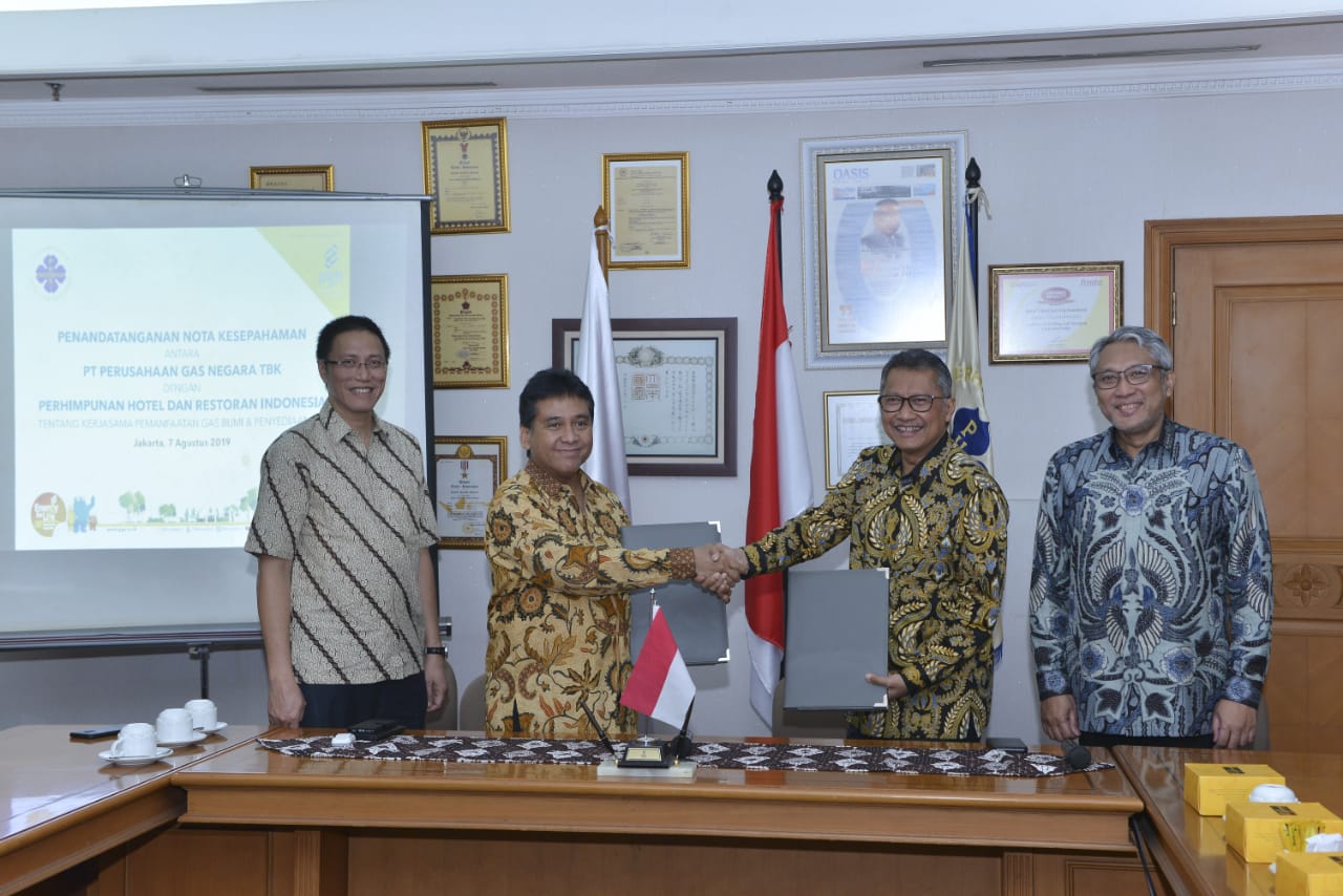 PGN Gandeng PHRI Untuk Perluas Pemanfaatan Gas Bumi