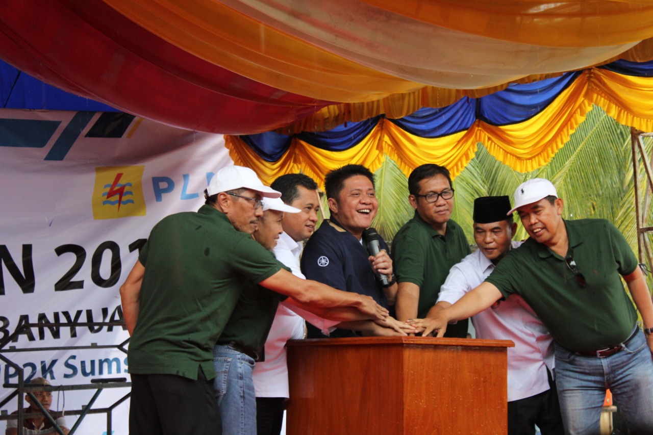 PLN Listriki 16 Desa di Karang Agung Ilir, Banyuasin