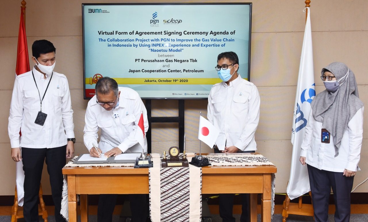 PGN Gandeng JCCP Tingkatkan Rantai Nilai LNG