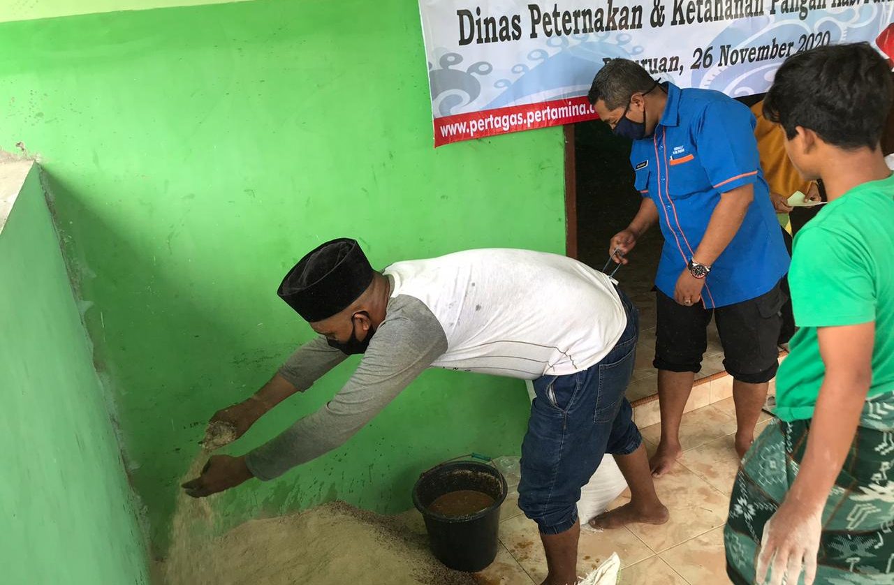 Ponpes Metal Manfaatkan Silase sebagai Pakan Ternak