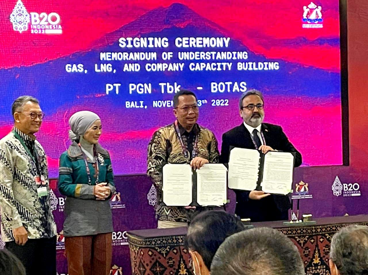 PGN gandeng BOTAS Jajaki Bisnis Gas di Turkiye