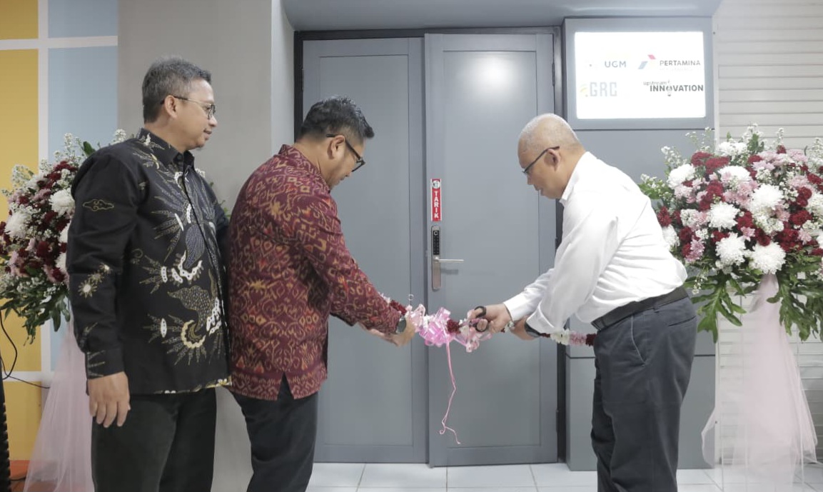 Di Kampus UGM, Ada Upstream Technology Collaboration Work Room