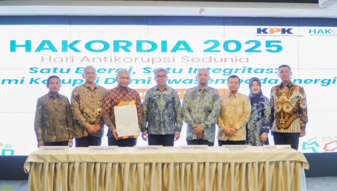 Lagi, SKK Migas Deklarasi Komitmen Integritas Pencegahan Korupsi