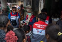 Door to Door, Relawan Pertamina Layani Warga Terdampak Bencana