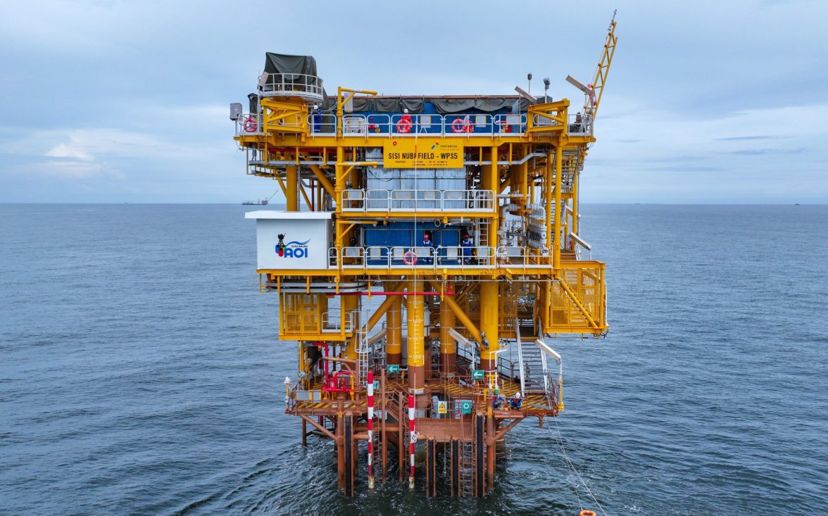 Ditopang 2 Sumur, Platform Kedua Proyek Sisi Nubi AOI Berhasil Onstream
