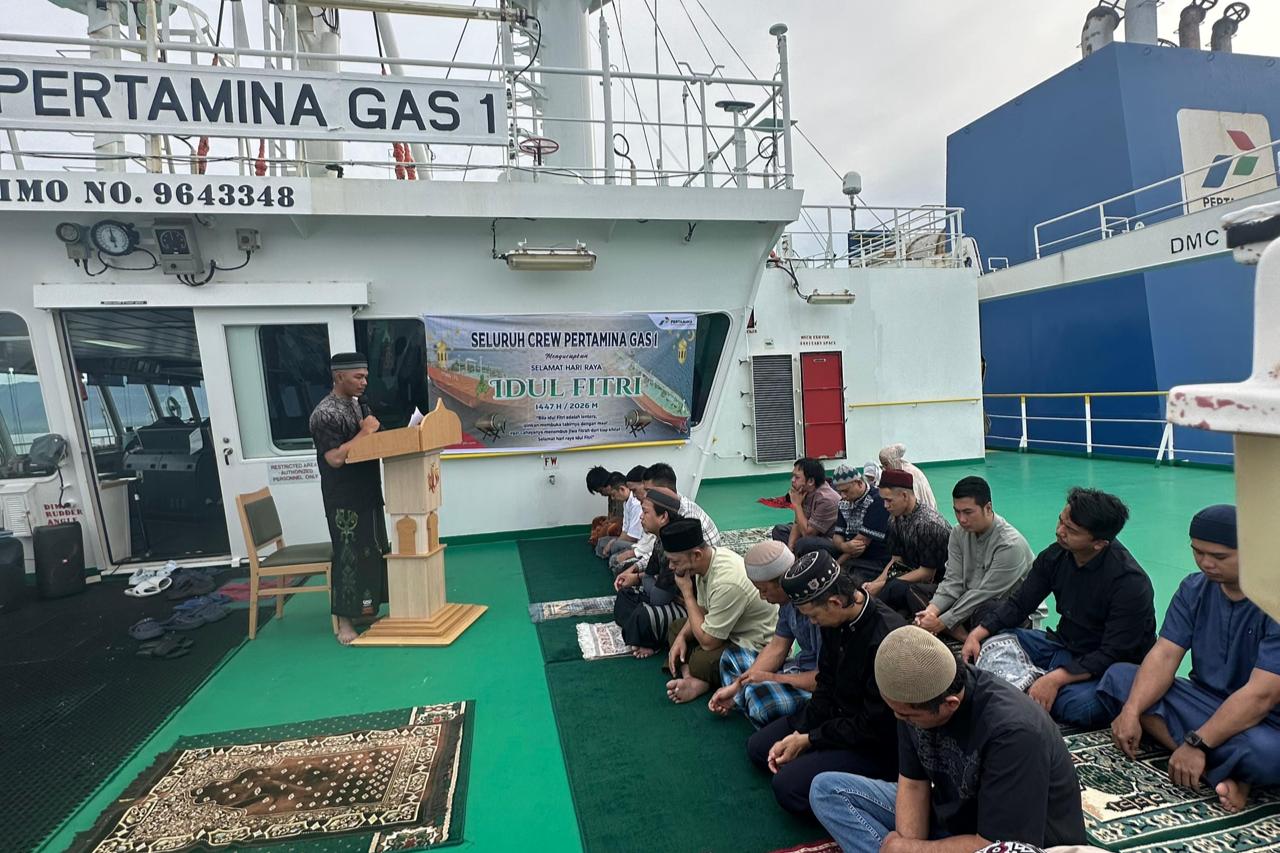 Begini Nasib Pelaut Saat Idulfitri di Laut