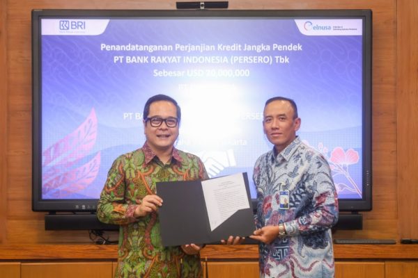 Elnusa Dapat Fasilitas Kredit US$ 20 Juta dari BRI