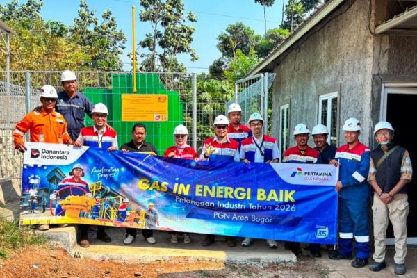 PGN Pasok Gas ke Produsen Aspal di Bogor