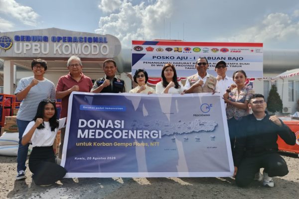 MedcoEnergi Salurkan Bantuan bagi Masyarakat Terdampak Gempa NTT