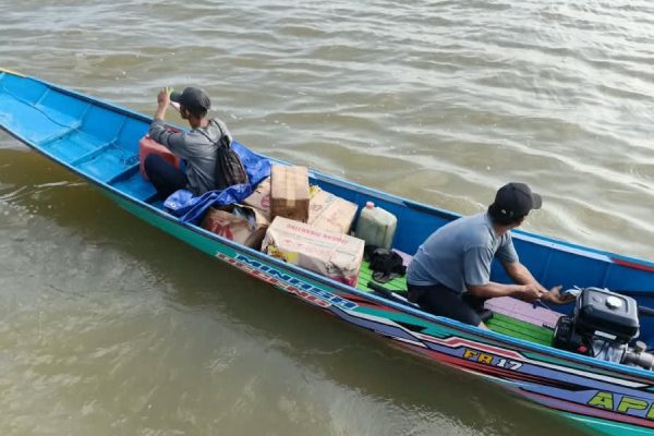 Tim Security PHM Selamatkan Warga Tenggelam di Perairan Mahakam