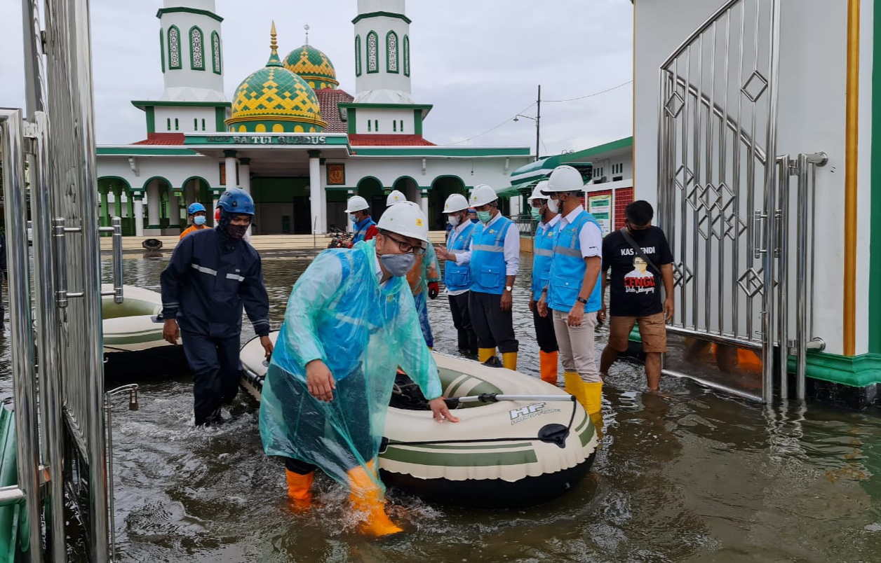 Pulih, 92 % Sistem Kelistrikan Terdampak Banjir di Semarang