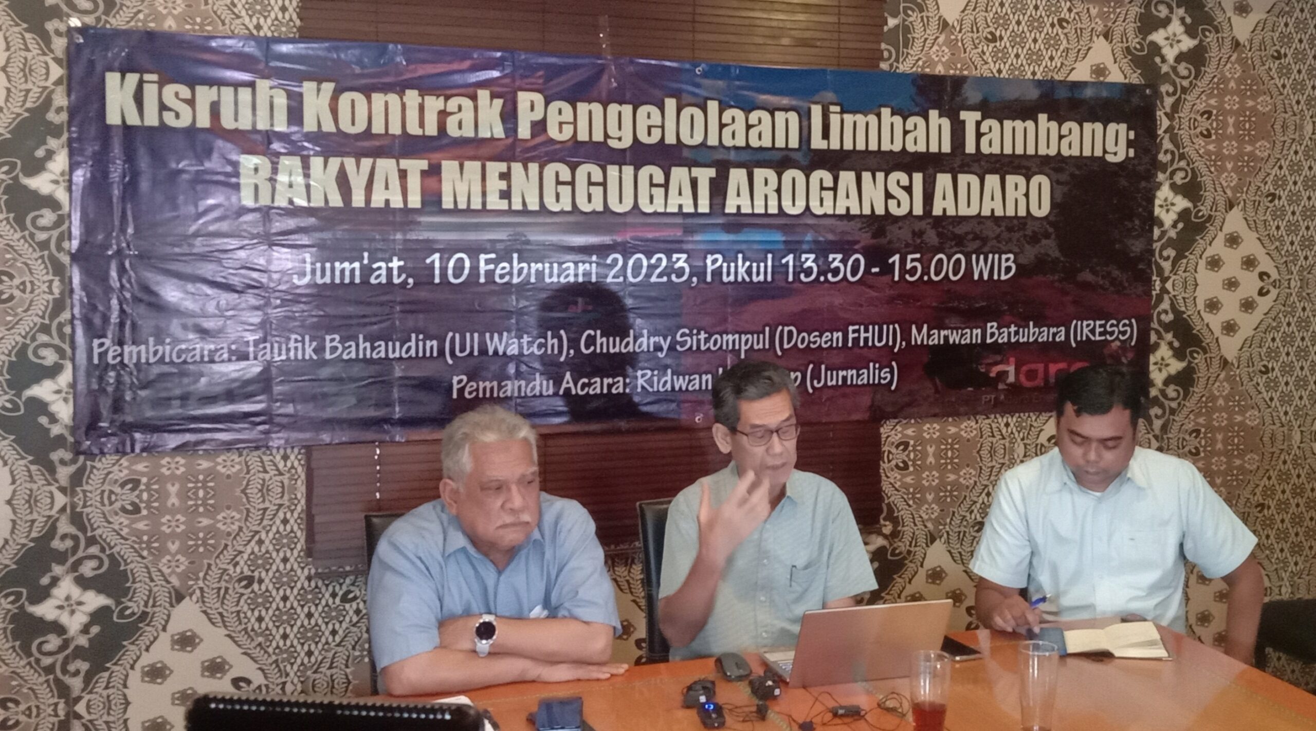 Kisruh Kontrak Pengelolaan Limbah, Arogansi Adaro Digugat