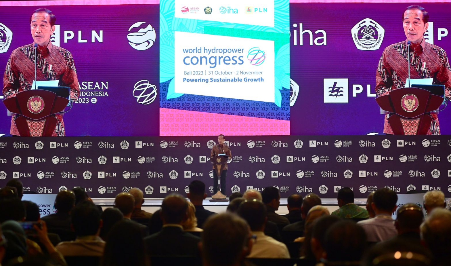 Presiden Jokowi Tegaskan Pentingnya Kolaborasi Global Kembangkan PLTA