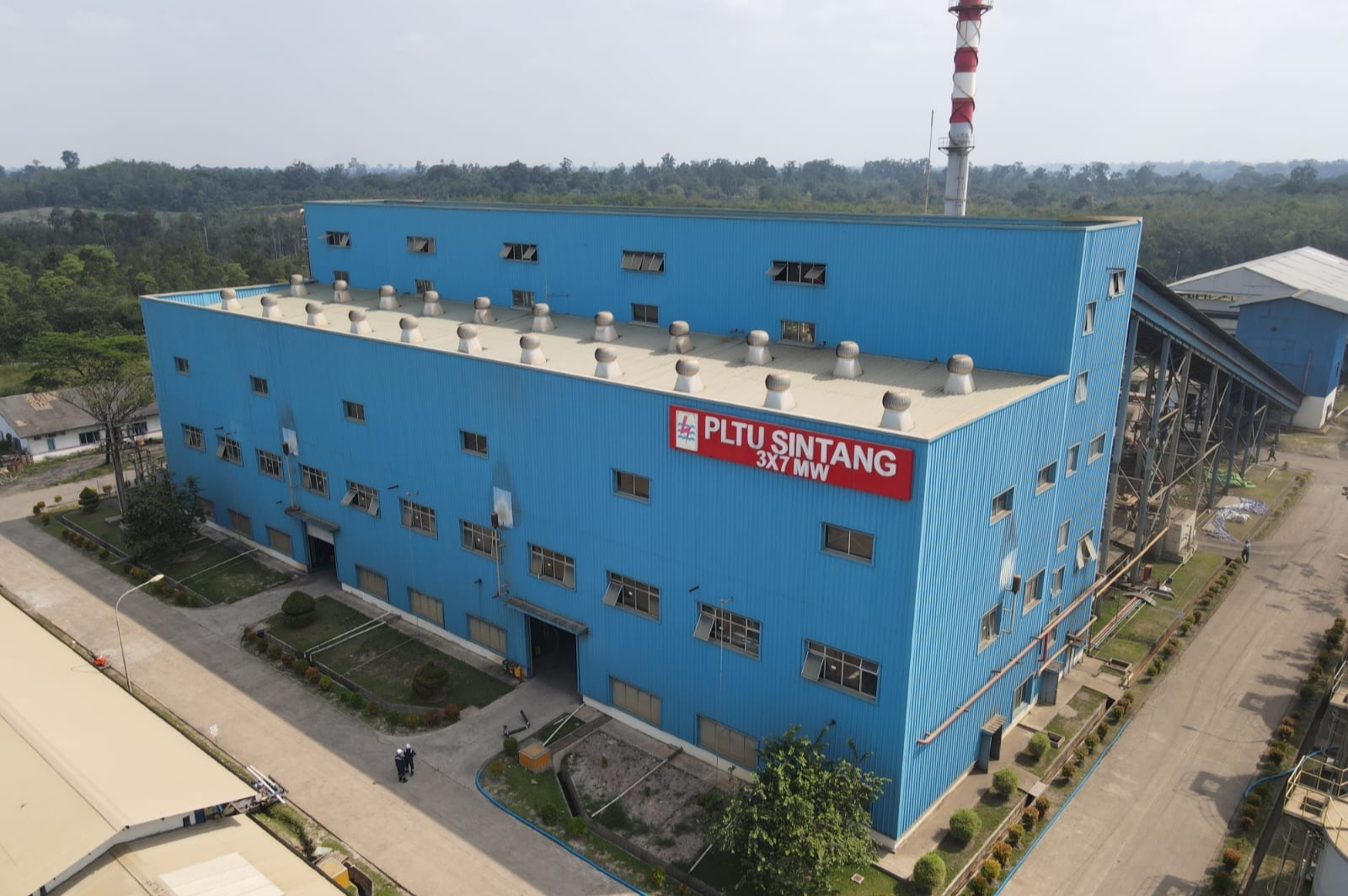 Ditopang Biomassa, PLTU Sintang Beroperasi Tanpa Batubara