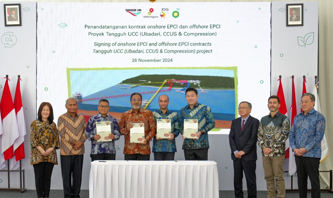 Diteken, Kontrak EPC Tangguh UCC Senilai Rp 56,5 Triliun