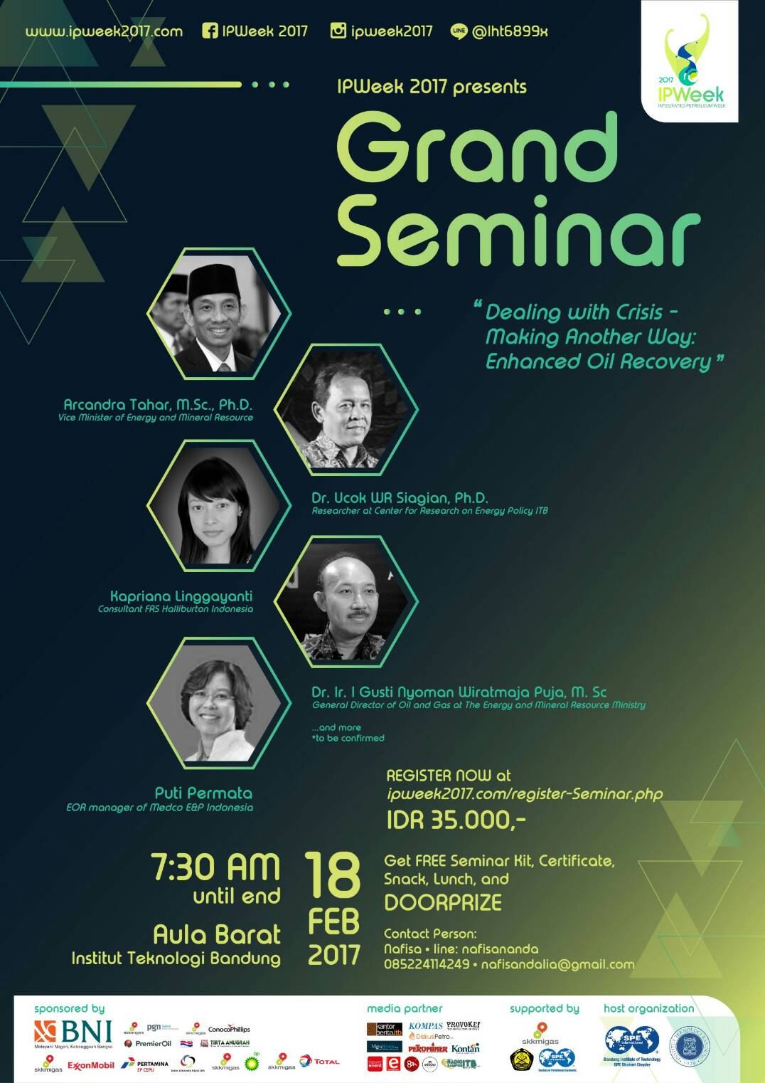 SPE-SC ITB Gelar IPWeek 2017