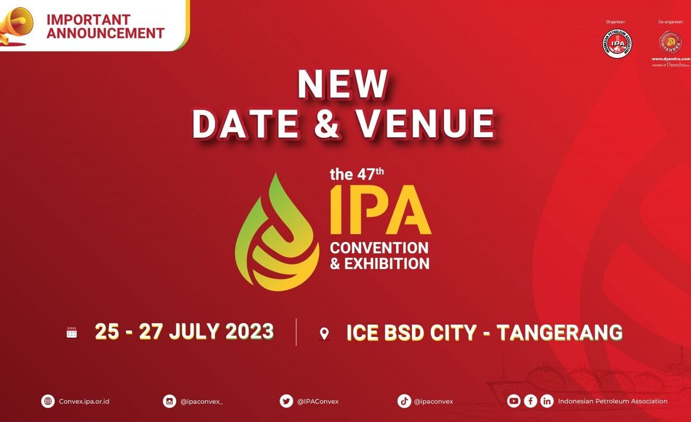 Gelaran IPA Convex 2023 Pindah Lokasi