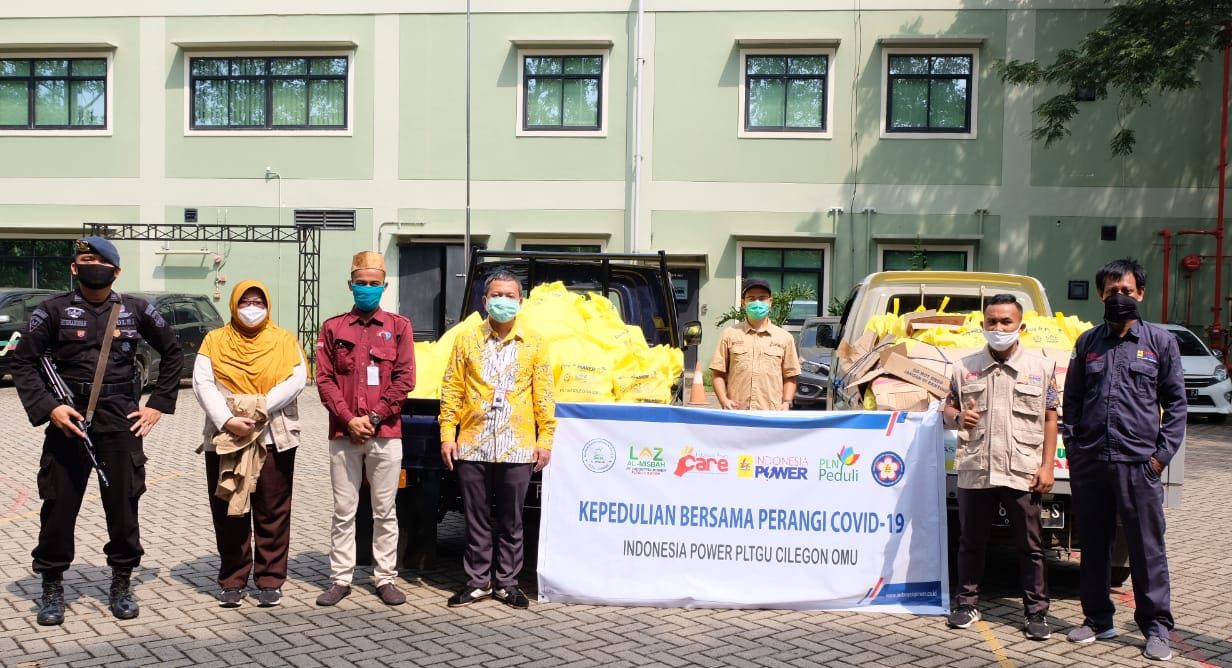 Indonesia Power Sumbang APD, Masker dan Sembako