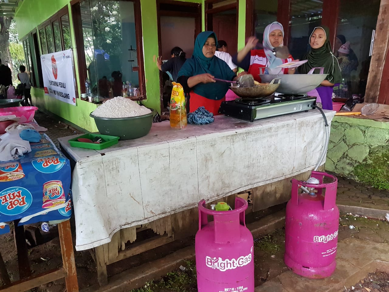 50 Tabung Bright Gas Untuk Dapur Umum