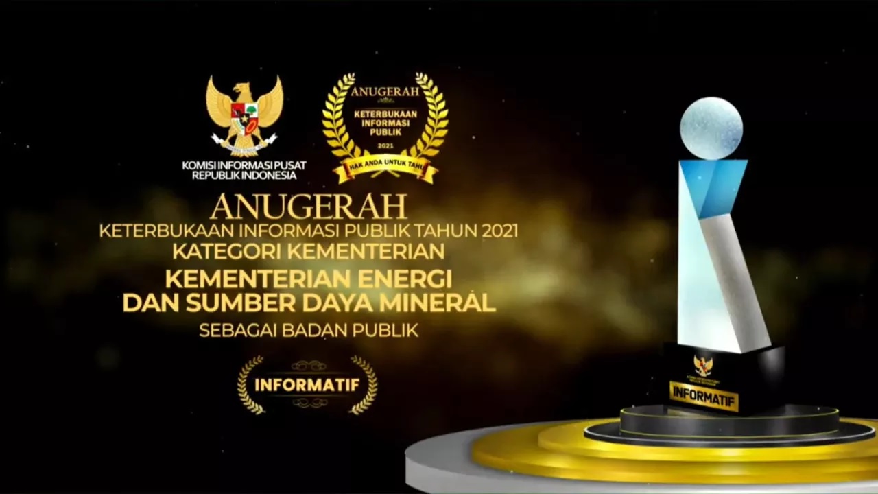 Informatif, Keterbukaan Informasi Publik oleh Kementerian ESDM