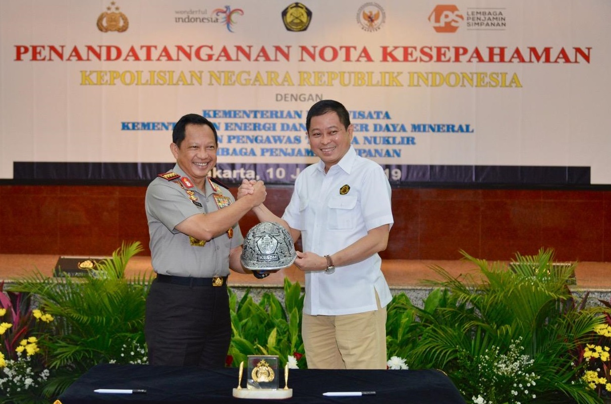 Polri Siap Bantu Pengamanan Sektor ESDM