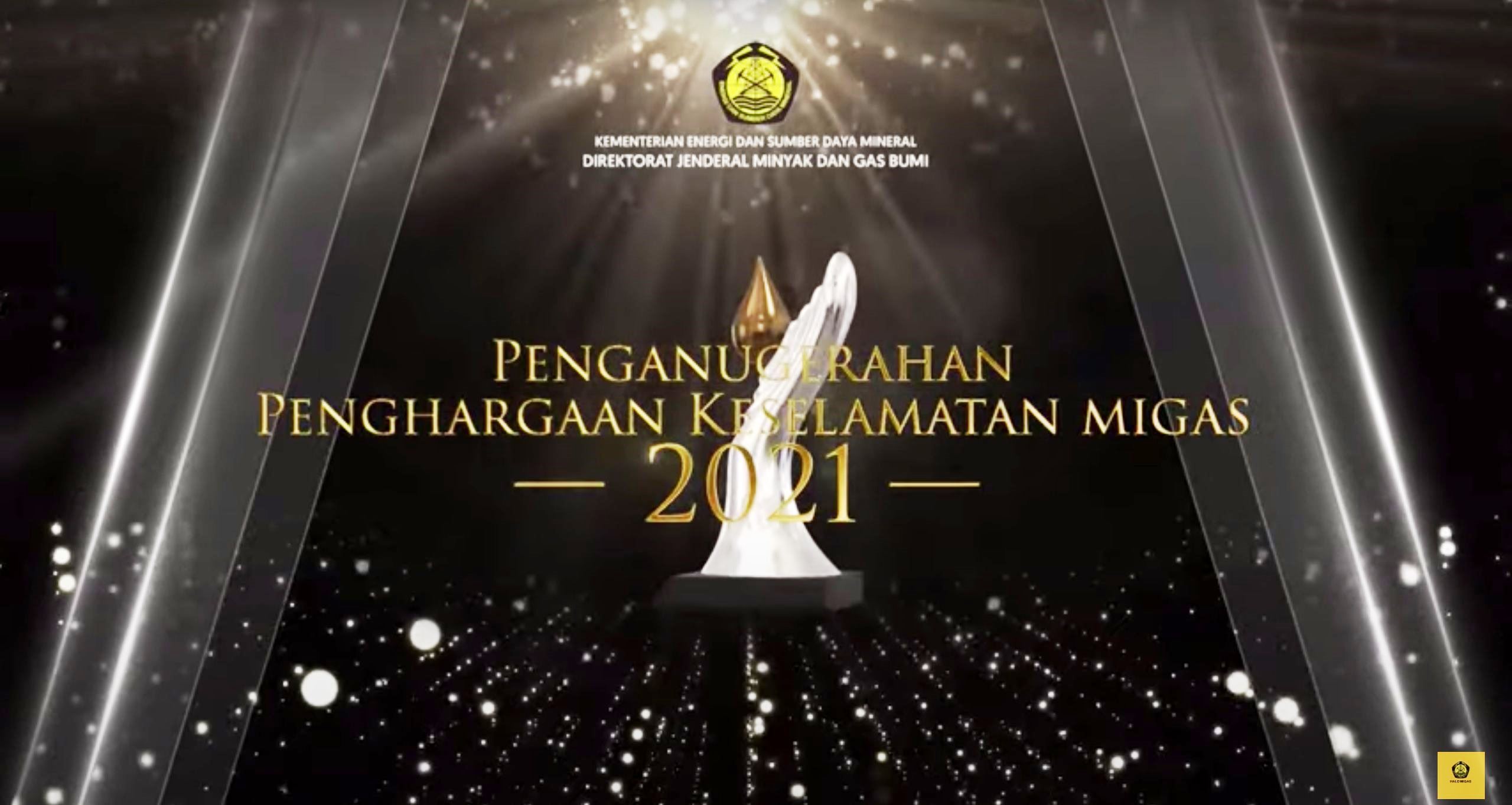 89 Perusahaan dapat Penghargaan Keselamatan Migas 2021