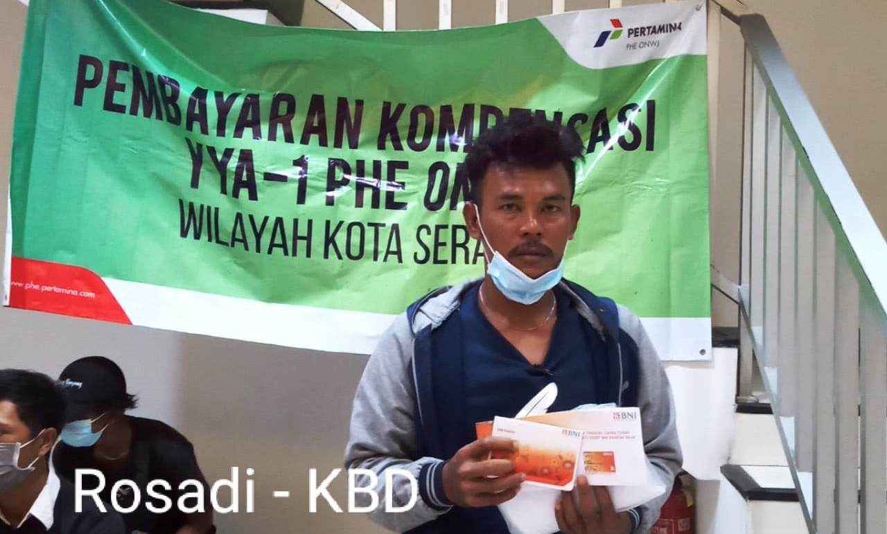 Warga Serang Terima Kompensasi dari PHE ONWJ