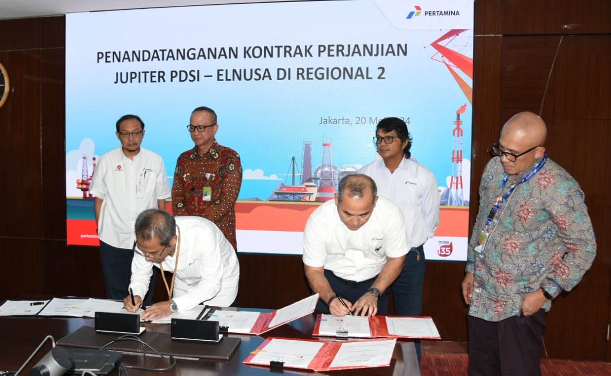 Kolaborasi Elnusa-PDSI Garap Integrated Drilling Services di Laut Jawa