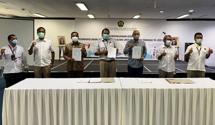 Kontrak Pembangunan Jargas tahap II