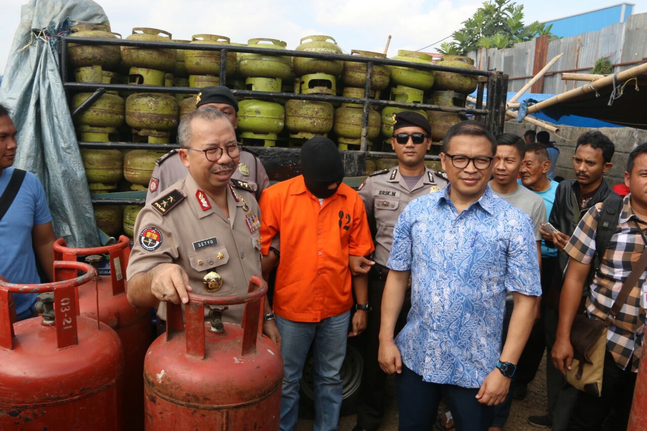 Pertamina Apresiasi Pengungkapan Pengoplosan LPG di Tangerang