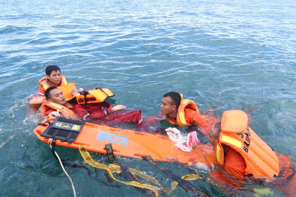 Latihan Tanggap Darurat di Mahakam