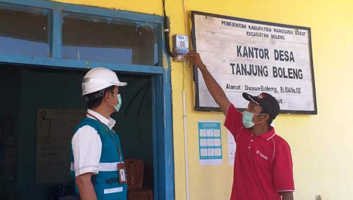 PLN Listriki Desa Tanjung Boleng di NTT