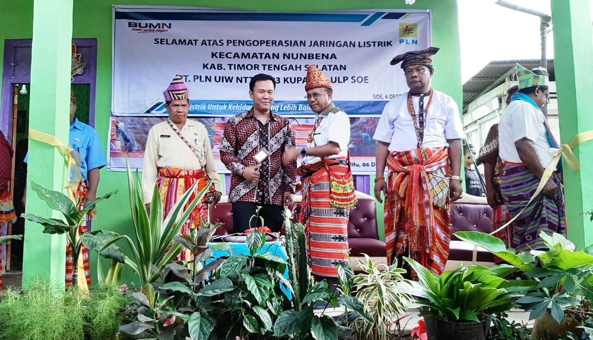 PLN listriki 8 Desa di Timor Tengah Selatan
