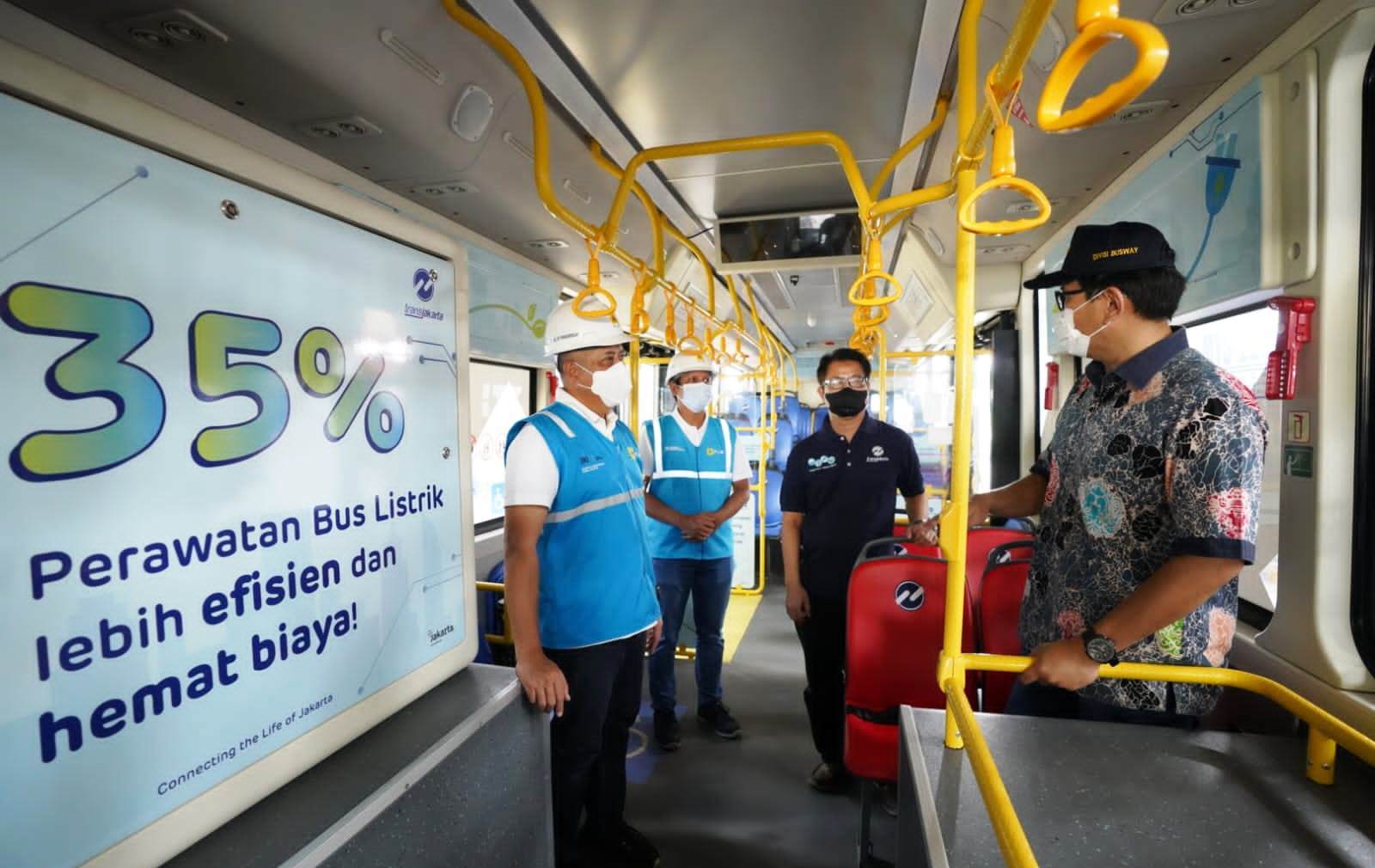 PLN Pasok 25 MVA untuk SPKLU Bus Transjakarta