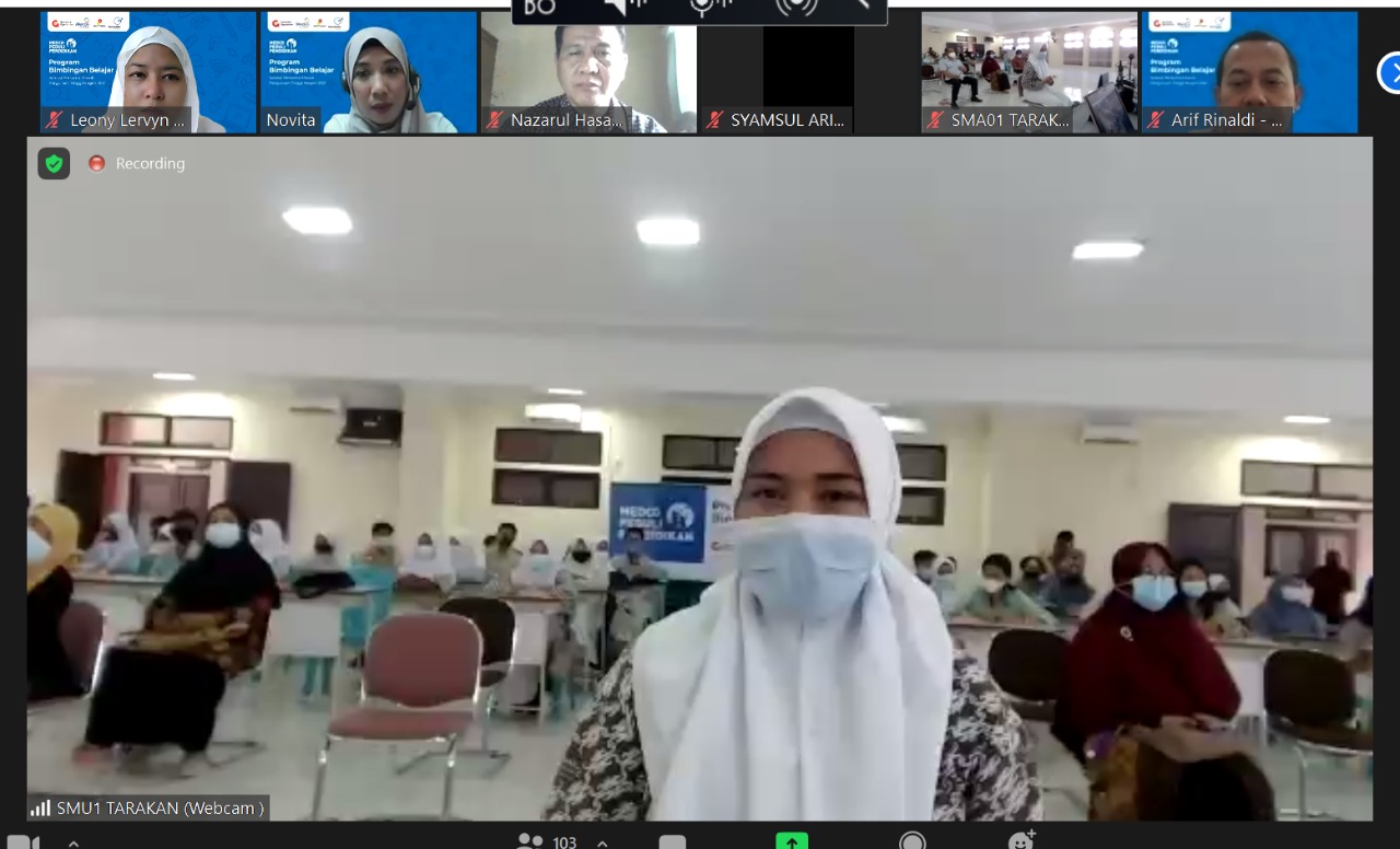 Dukung Siswa Hadapi SBMPTN, Medco Gelar Bimbel Online