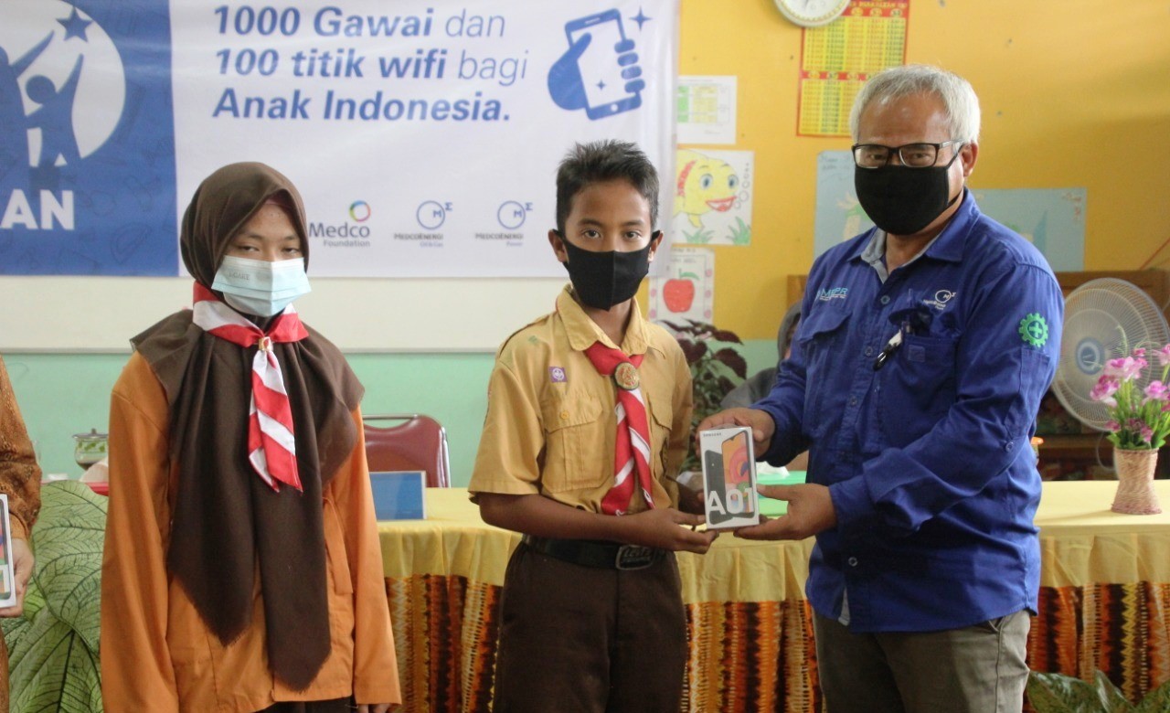 Prihatin, Hanya 20-an yang Punya Gawai dari 395 Siswa