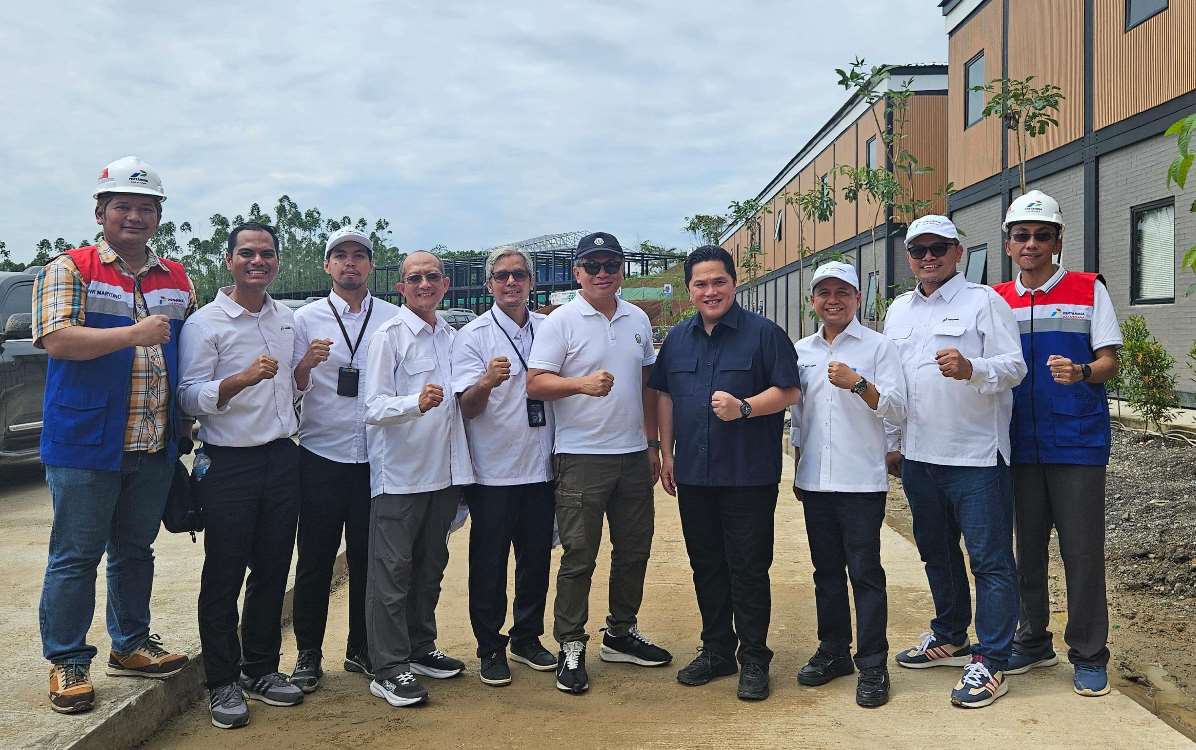 Menteri BUMN Cek Kesiapan Jaringan Gas di IKN