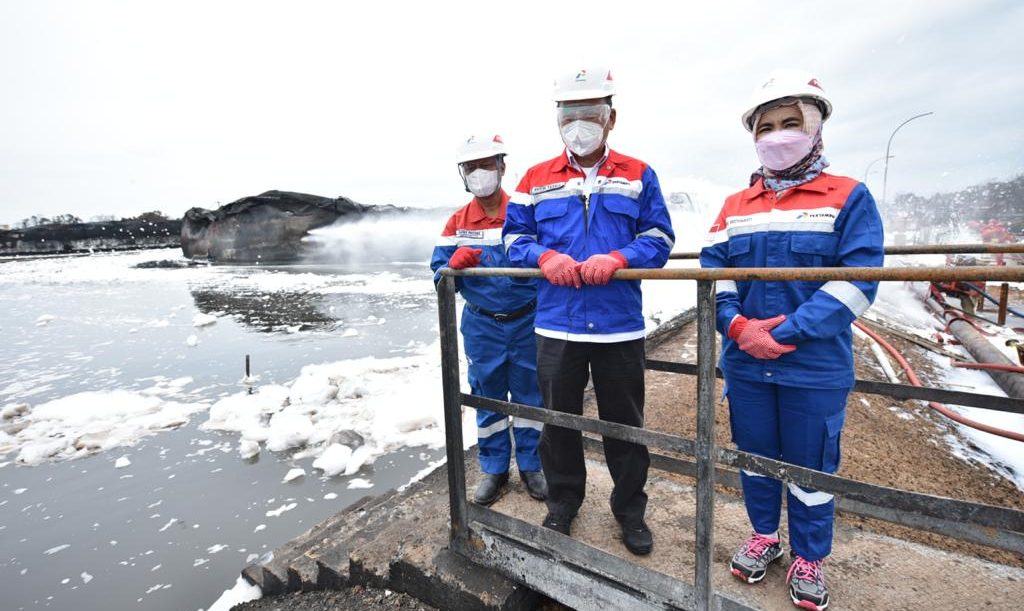 Menteri ESDM Apresiasi Penanganan Insiden Balongan