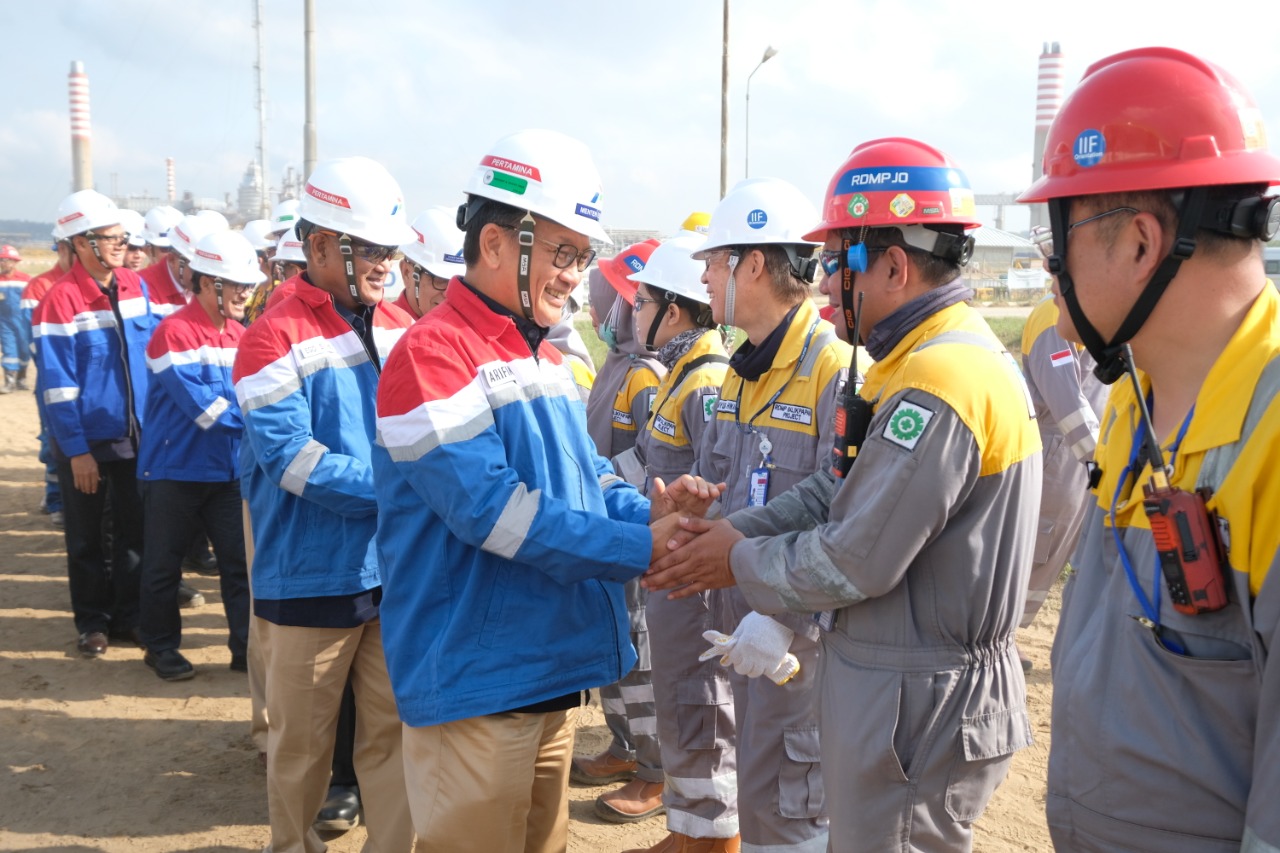 Menteri ESDM Apresiasi Kemajuan RDMP Balikpapan