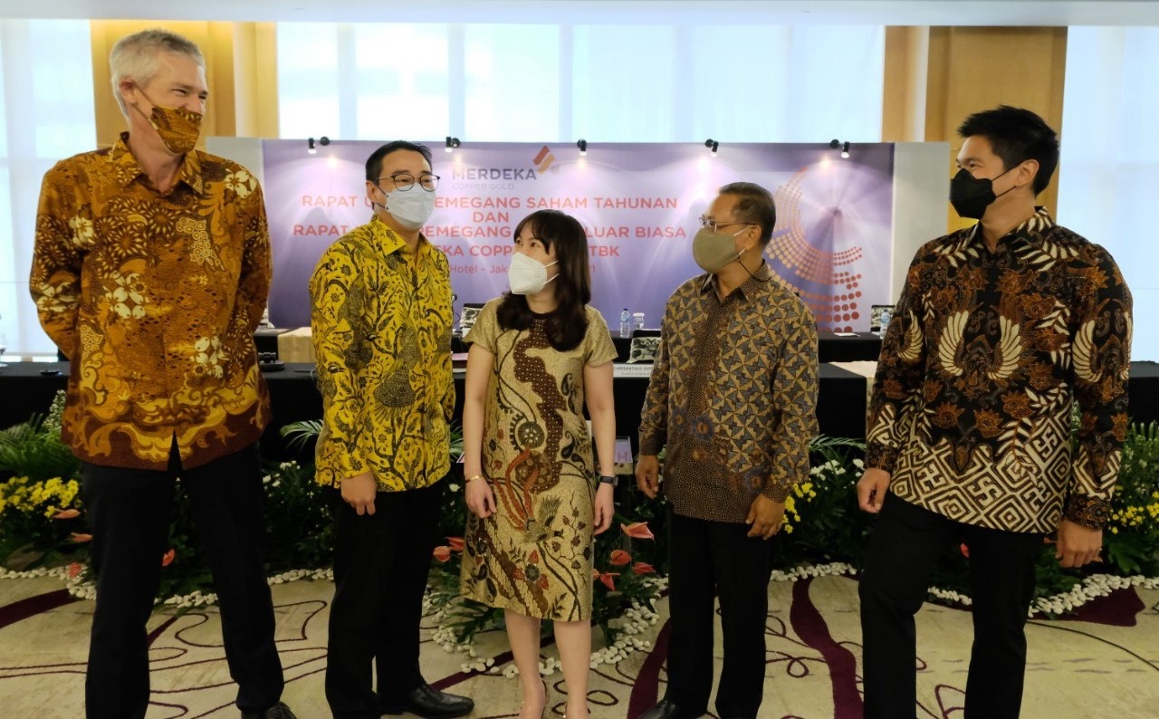 RUPS MDKA Sahkan Buyback Saham dan Direksi Baru