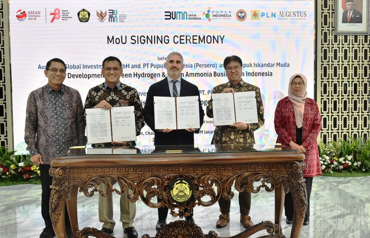 Pabrik Hidrogen Hijau Pertama Indonesia Dibangun di Aceh