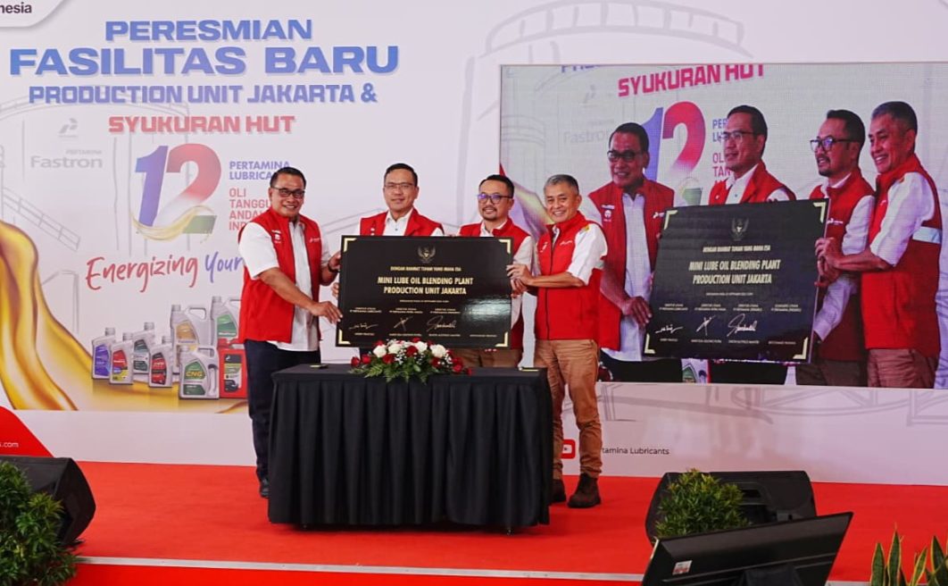 Kian Efisiensi, Pertamina Lubricants Resmikan Mini LOBP di Jakarta