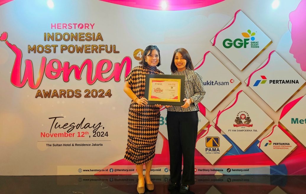 Direktur PAMA Raih Indonesia Most Powerful Women 2024