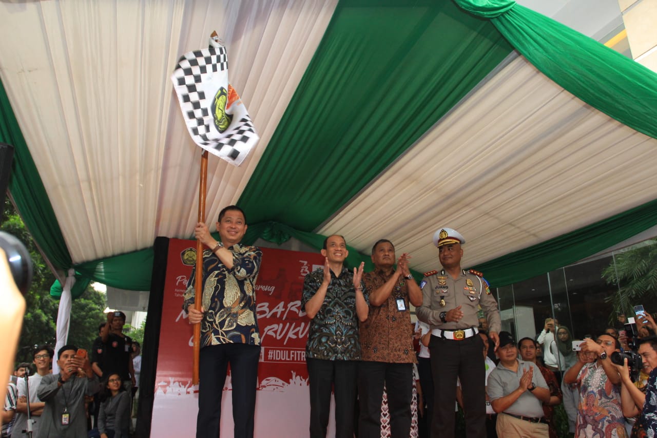 Kementerian ESDM Lepas 1.385 Pemudik