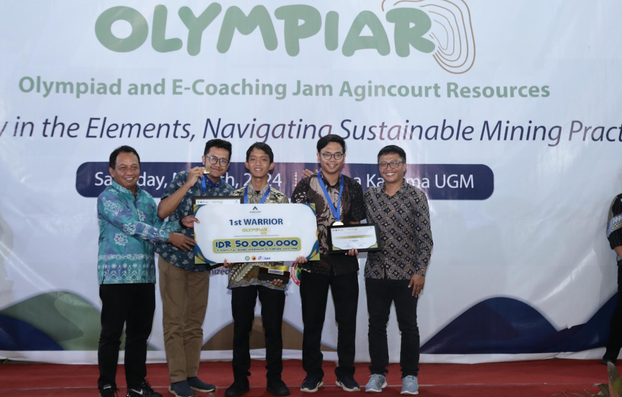Tim Hornblende dari ITB Raih Juara 1 OlympiAR 2024