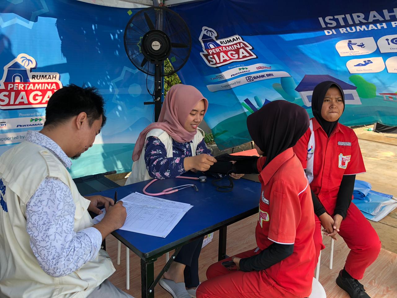 Agar Tetap Fit, Operator SPBU Rutin Cek Kesehatan