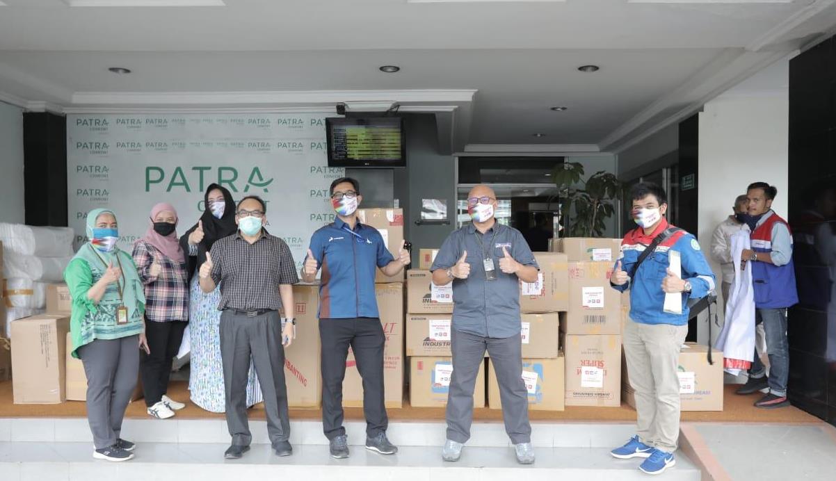 Pertamina EP Libatkan Mitra Binaan Salurkan Bantuan Covid-19